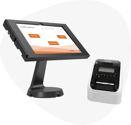 Postazione AppReception DeskPrint